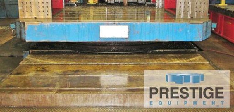 Noble &amp; Lund 137" x 137" CNC B-Axis In-feeding Rotary Table