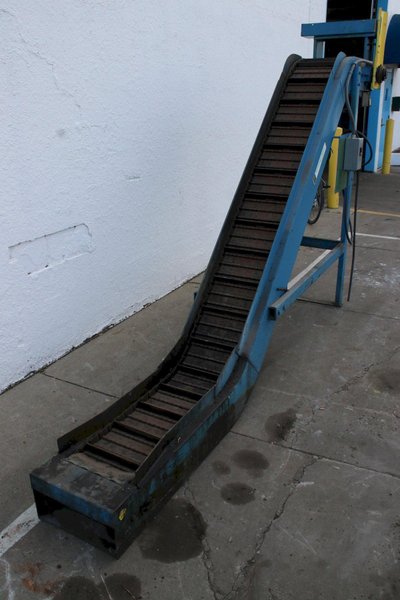 WARDCRAFT INCLINED CHIP CONVEYOR: STOCK #76350