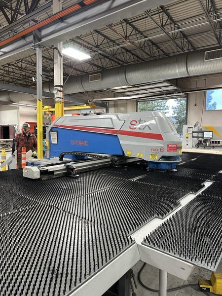 22 Ton Euromac STX Flex 6 1500/22 X2500 CNC Turret Punch, 2018