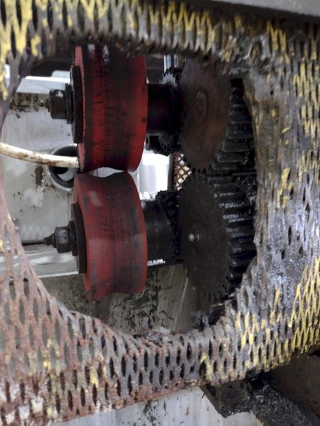 4&quot; CAPACITY ULTRASONIC BAR &amp; TUBE CONTINUOUS WASHER: STOCK #22589