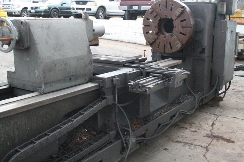 37" X 127" LANSING GAP BED 12.875" HOLLOW ENGINE LATHE:  STOCK # 65303