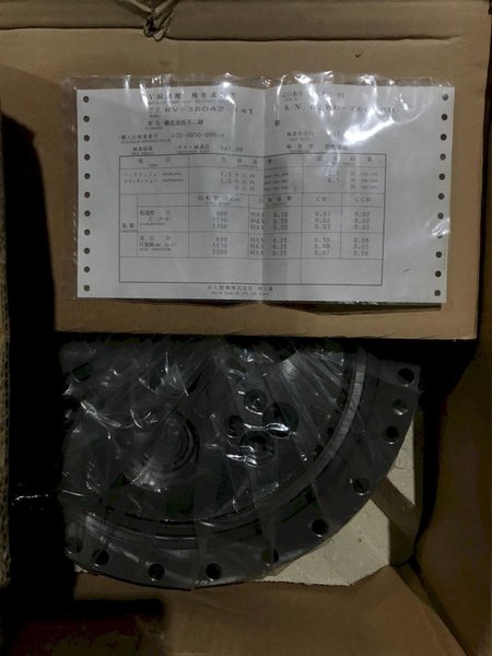 NACHI RV-380A2-141 ROBOT REDUCER GEARBOX 2000NM USED