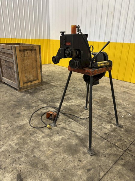 1.25&quot; TO 24&quot; PACE MODEL #1023 PORTABLE ROLL GROOVER WITH TOOLING: STOCK #23123
