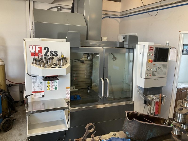 Haas VF-2SS VMC, 2020 – Probe, TSC Ready, Low Hours