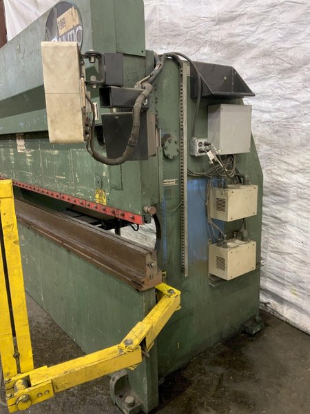 120 TON X 12' ATLANTIC MODEL HDE120-12 HYDRAULIC PRESS BRAKE: STOCK #80880