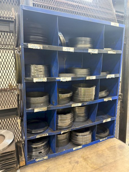 54" X .110" X 20,000 LB YODER SLITTING LINE, COMPLETE LINE: YOBRO #24277