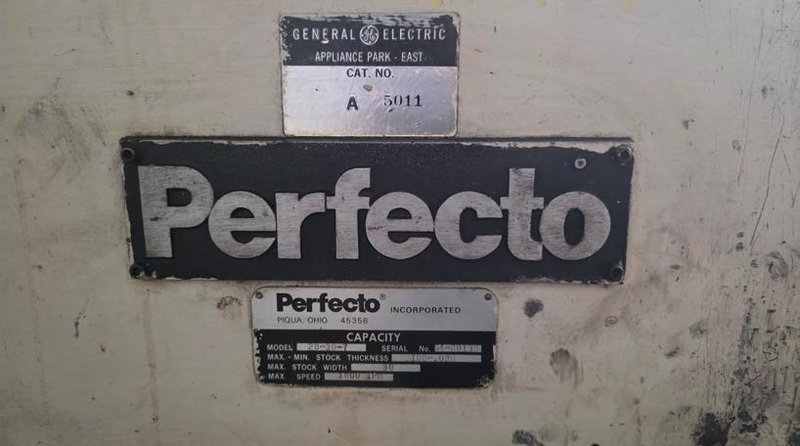 30" X .020" PERFECTO MODEL 28-30-7 STRAIGHTENER. STOCK # 0329426