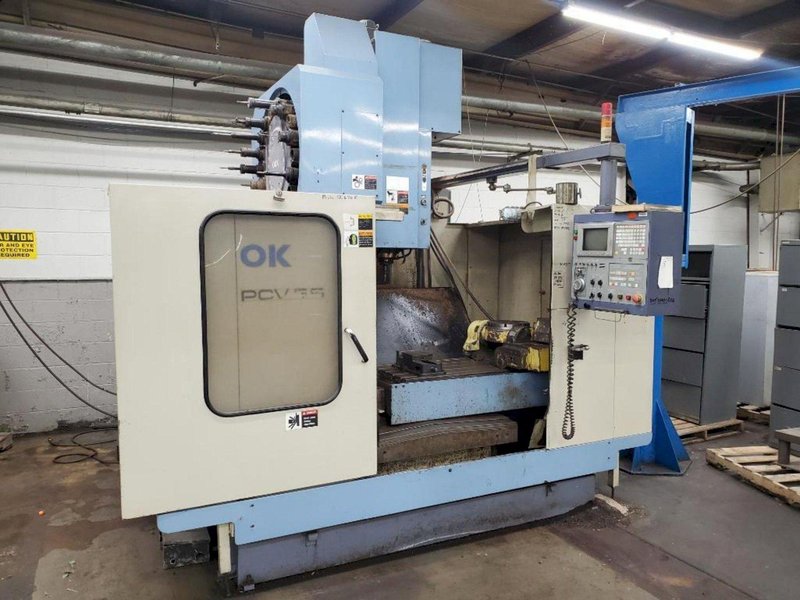 OKK PCV-55 5-AXIS CNC VERTICAL MACHINING CENTER. STOCK # 0527322