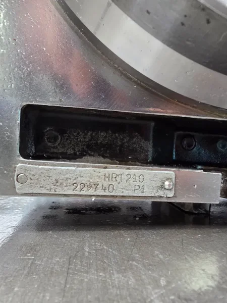 HAAS HRT-210 8.3” CNC Rotary Table 4th Axis Type &amp; 6" Tailstock USA #8129