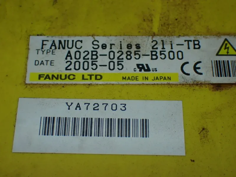FANUC OPERATOR PANEL SERIES 21i-TB  -  A02B-0285-B500