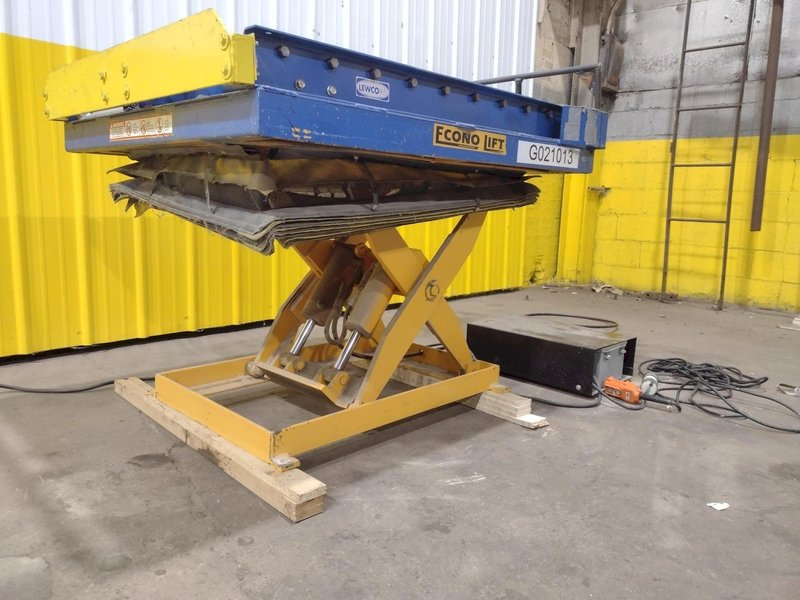 4,000 LBS X 48" X 40" ECONO LIFT MODEL SL2340 HYDRALIC SCISSOR LIFT TABLE: STOCK #20942