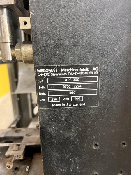 MEGOMAT MODEL #ASM3300 WIRE CUTTING &amp; PROCESSING MACHINE: STOCK #20097