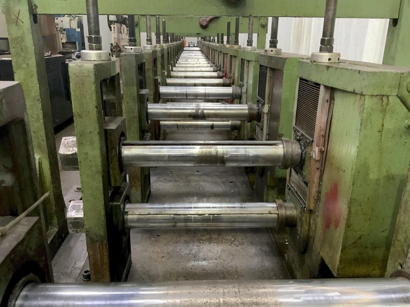 16 STAND X 3" YODER M3 RAFTED ROLLFORMER : STOCK #78635