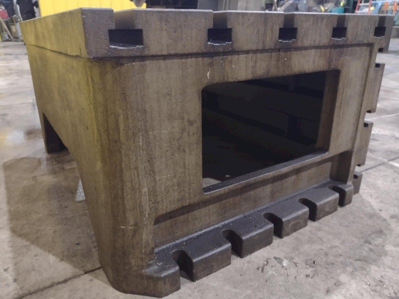 40"x  30" x 19.5" RADIAL DRILL BOX TABLE: STOCK 24531