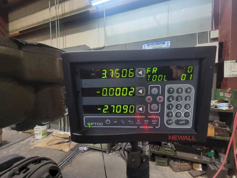 Giddings &amp; Lewis 330T Horizontal Boring Mill – Newall Digital Readout, Rotary Table