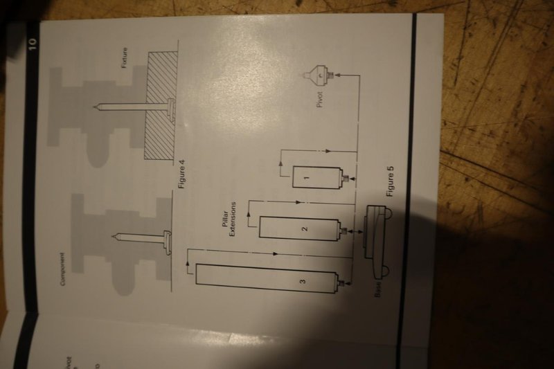 Renishaw Machine Checking Gauge Stand &amp; Pivot- Auction Item