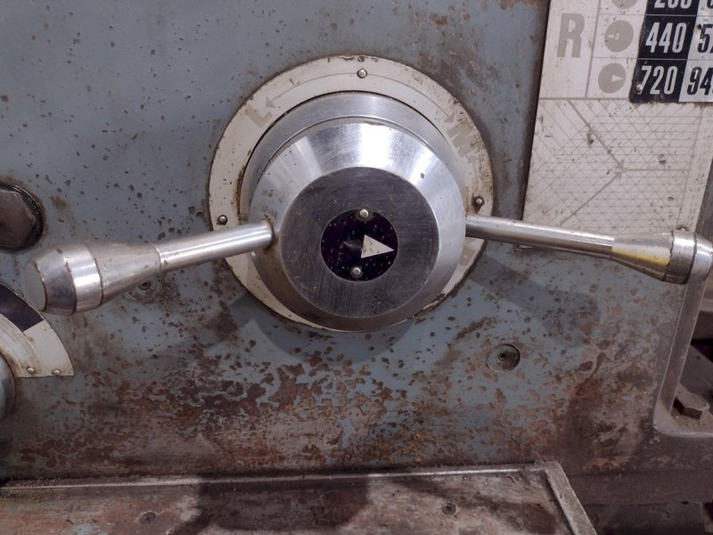 30" X 96" GEMINIS 9" HOLLOW SPINDLE MODEL #GE-870 ENGINE LATHE, 9" HOLE: STOCK #18925