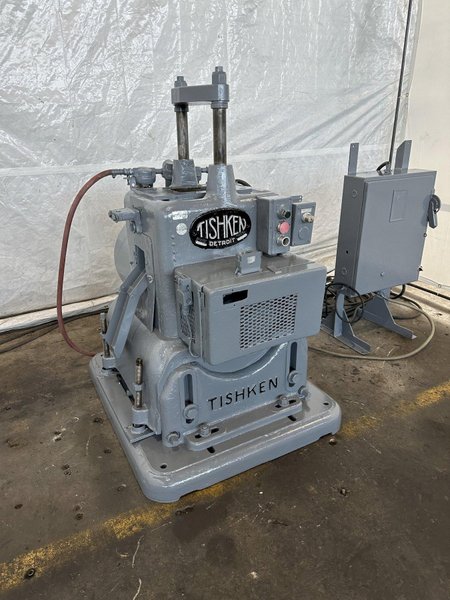 18 TON TISHKEN CO-6-H2 CUT OFF PRESS. STOCK # 0103517