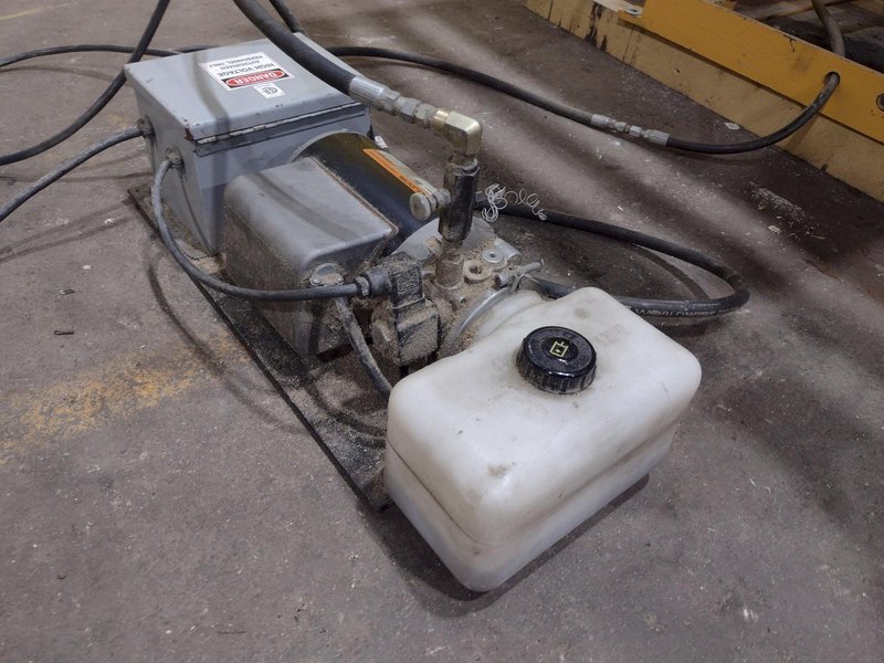 4,000 LBS X 48" X 40" ECONOLIFT HYDRUALIC SCISSOR LIFT TABLE 110V: STOCK #20940