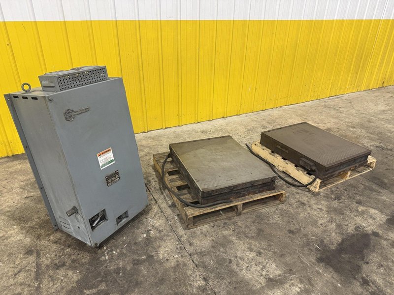 24" X 60" HANCHETT MODEL HH-2430 MAGNETIC GRINDER CHUCKS: YOBRO #24730