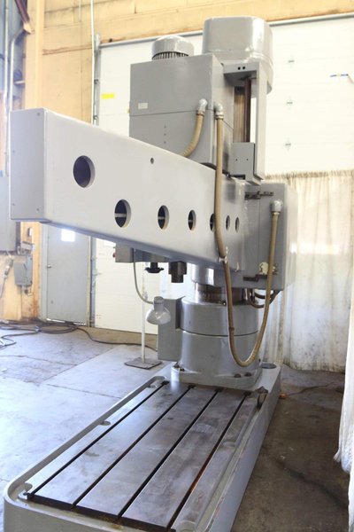 7&#039; X 20&#039; POLAMCO RADIAL DRILL: STOCK #68433