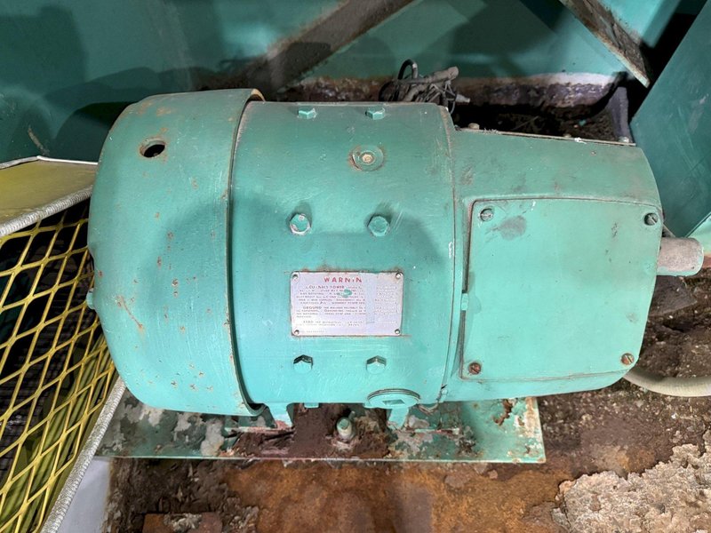 120,000 LBS (60 TON) ARONSON MODEL #G1200 POWERED WELDING POSITIONER: STOCK #15007