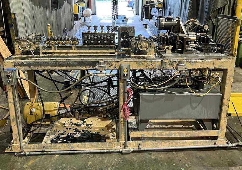 Tube Straightener and Cut-Off Machine, Komo Machine STOCK# 3935