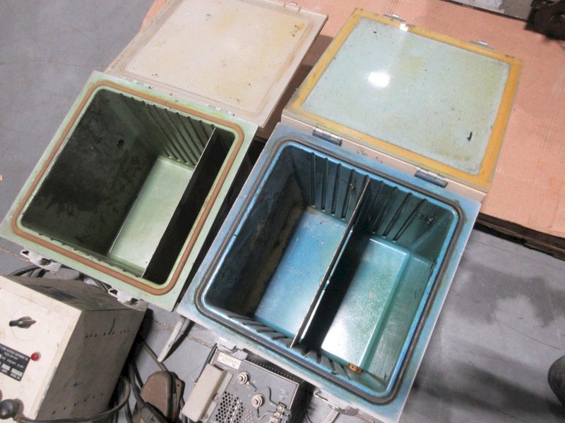 Electroplating Tanks (2) with Luma Electric Model 631 &amp; Nemic FS-300A-24 Power Supply- Auction Item