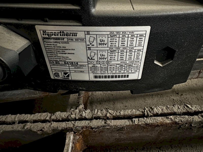 2018 Swift Cut 5x10 Plasma Cutter