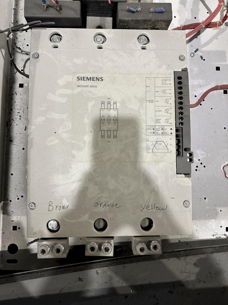 SIEMENS 3RW3472-0DC34 AC SEMICONDUCTOR MOTOR CONTROLLER. STOCK # 0102023
