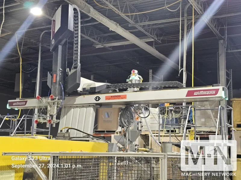 WITTMANN MODEL W833 PRO SERVO ROBOT MFG 2020  (2) AVAILABLE