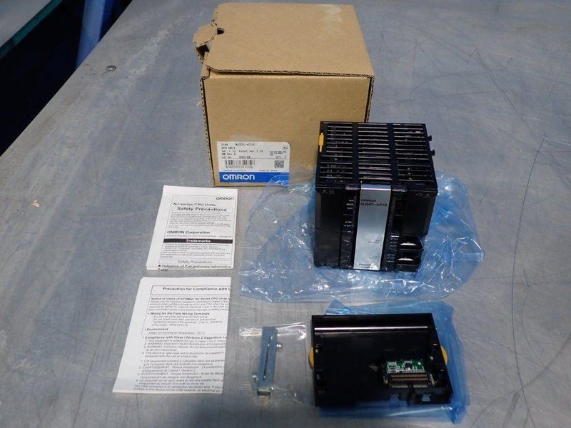 OMRON CPU UNIT   -  NJ501-4310