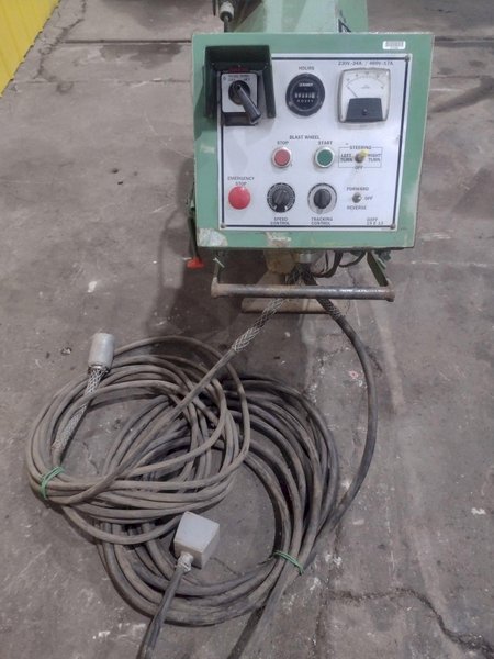 13&quot; WIDE GOFF MODEL #15E13 PORTABLE SHOT BLAST CLEANING UNIT: STOCK #19817