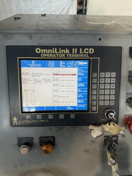100 TON MINSTER P2-100-48 PIECE MAKER STRAIGHT SIDE HIGH SPEED PRESS. STOCK # 1004725