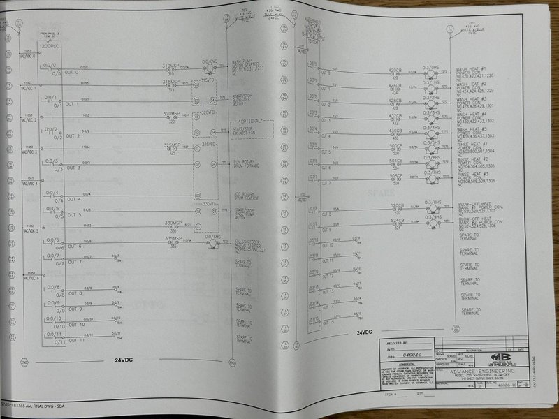 24" MIDBROOK STAINLESS STEEL ROTARY DRUM PARTS WASHER 2021: YOBRO #24812