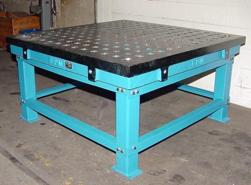 New FPM 5&#039; x 5&#039; Cast Iron Welding Table