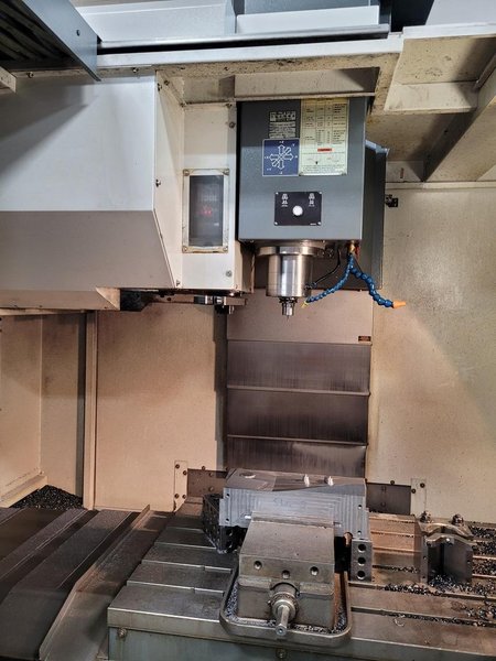 YCM NDV102A CNC VMC; 15K RPM, Trls: 40x 23.6x 23.6, Big Plus CAT 40, Die Mold, Fanuc MXP200FB, 30HP, New 2011 (Low Hours)