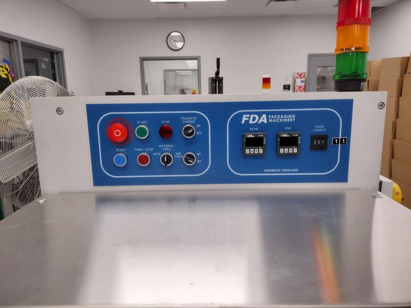 FDA Packaging Machinery – Flexwrap Right Angle Horizontal Form Fill and Seal Machine (2020 Model)