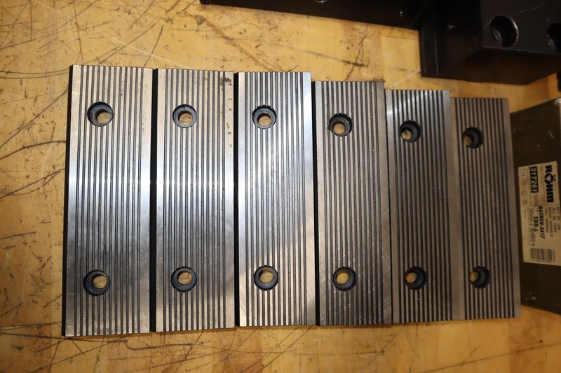 ROHM RKK Series Vise Jaws &amp; Jaw Plates For 160MM &amp; 200MM Vises- Auction Item