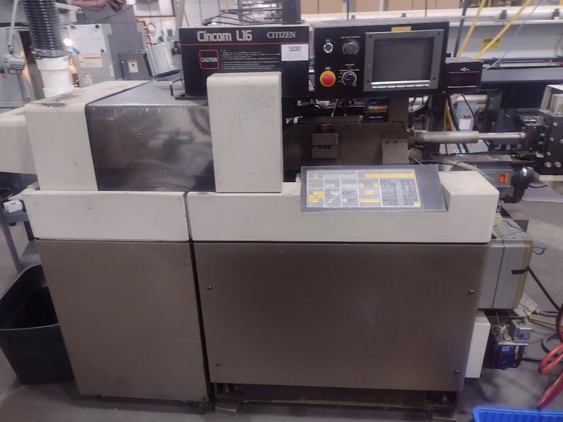 CITIZEN CINCOM L16 SWISS LATHE: YOBRO #25364
