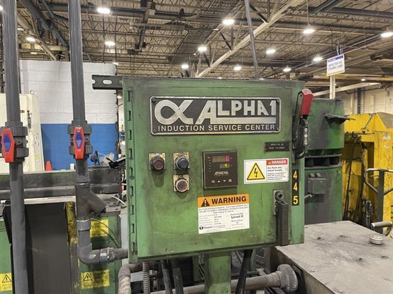 550 kW ALPHA-1 AUTOMATIC BILLET INDUCTION HEATER SYSTEM