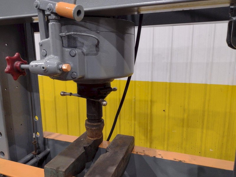 125 TON X 48" DAKE H-FRAME HYDRAULIC PRESS: YOBRO #24587