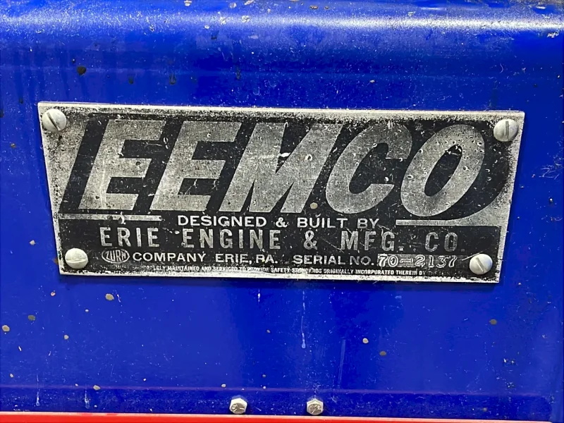 EEMCO 7.5 HP, TWO 6”X13” ROLLS TWO ROLL RUBBER LABORATORY MILL