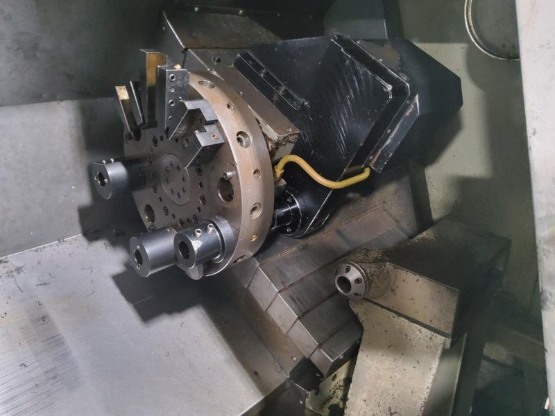 Haas SL-20TB CNC Lathe with Live Tooling For Sale, 2002