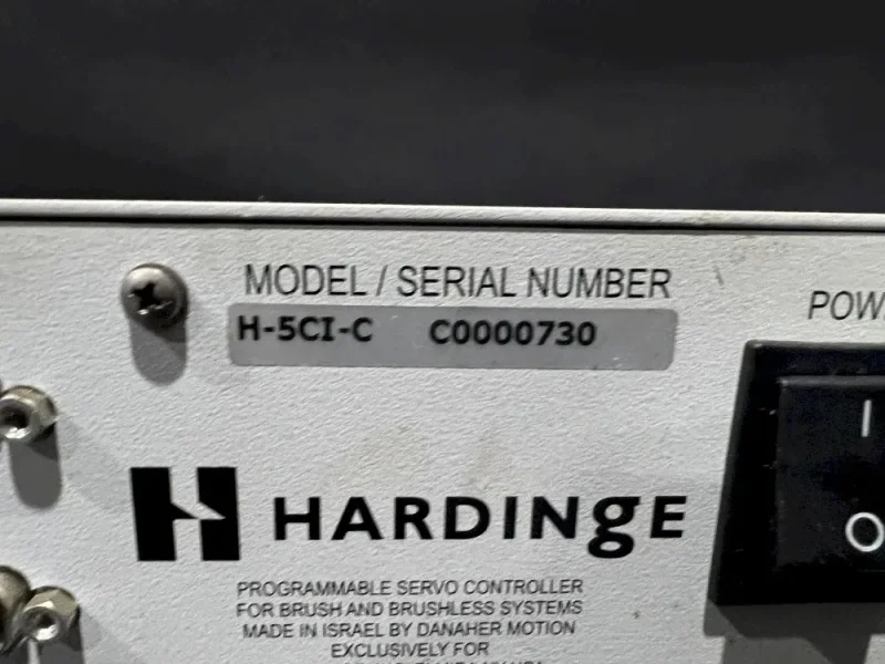 HARDINGE ROTARY COLLET INDEXER  -  5C