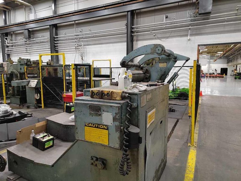 48" x 0.075" x 30,000# Cincinnati-Forte Cut To Length Line STOCK#3204