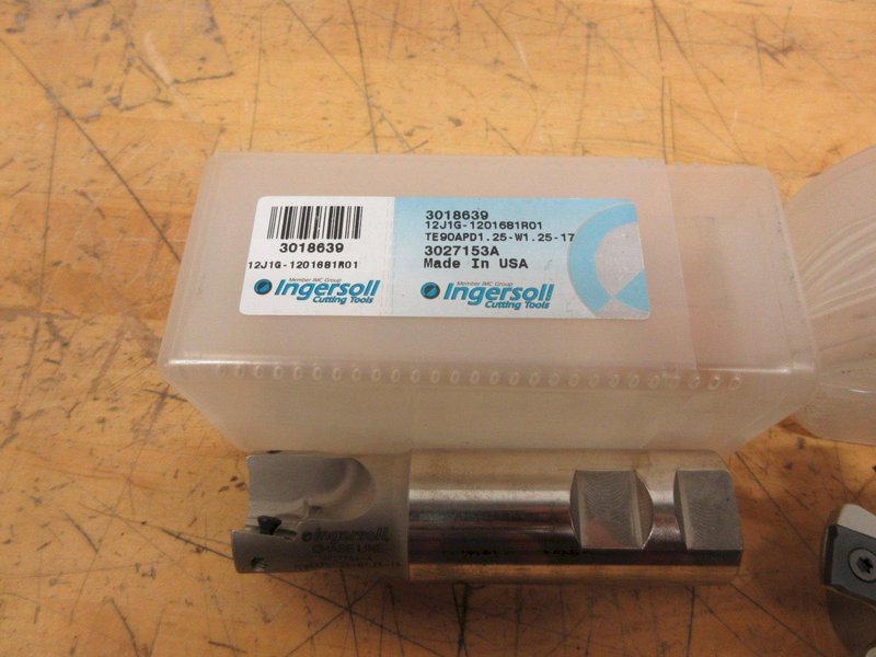 Ingersoll Radial Drive Slotting Cutter &amp; Indexable Endmill, K-Tool Indexable Key Cutter **NEW**- Auction Item