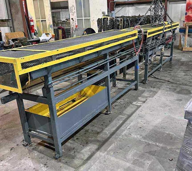 Tube Straightener and Cut-Off Machine, Komo Machine STOCK# 3935