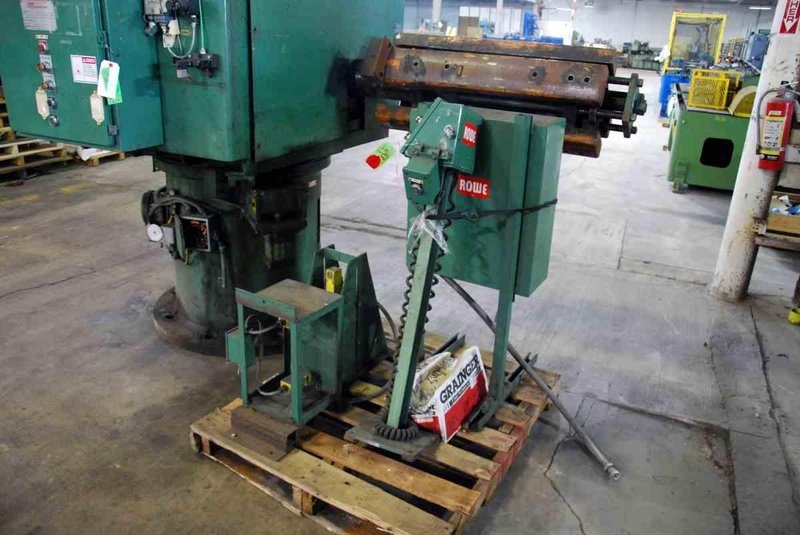 ROWE Motorized Double End Coil Reel Uncoiler 10,000 Lbs.