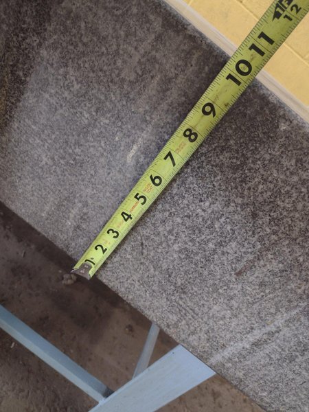 8&#039; X 4&#039; X 10&quot; CHALLENGE PRECISION LAYOUT INSPECTION GRANITE TABLE: STOCK #23807